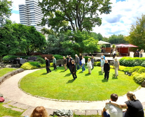 Tai Chi Akademie bei Gartenfest im Japanischen Garten